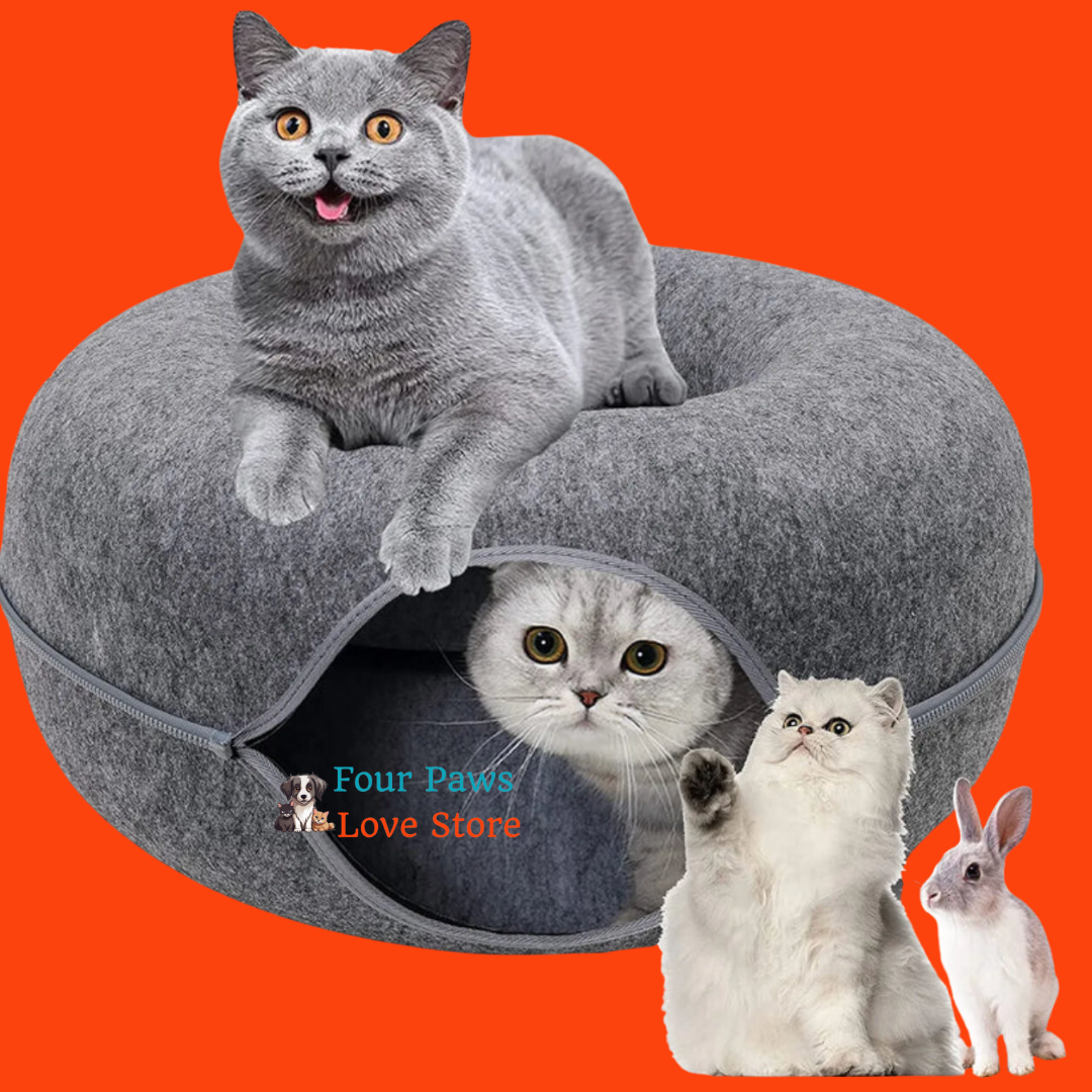 Fun Donut Bed For Cats