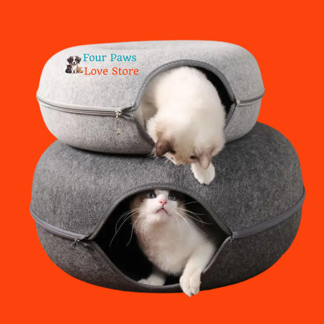 Fun Donut Bed For Cats