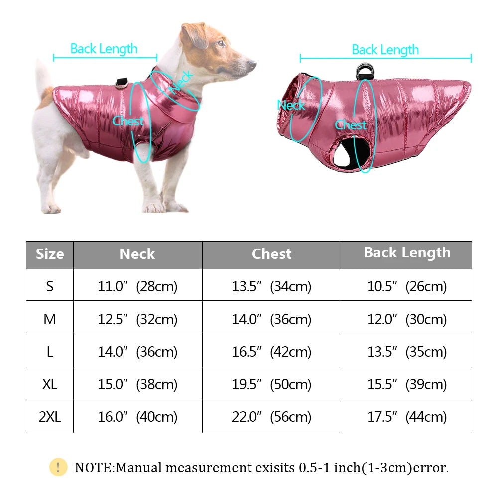 Waterproof dog clothes for dogs