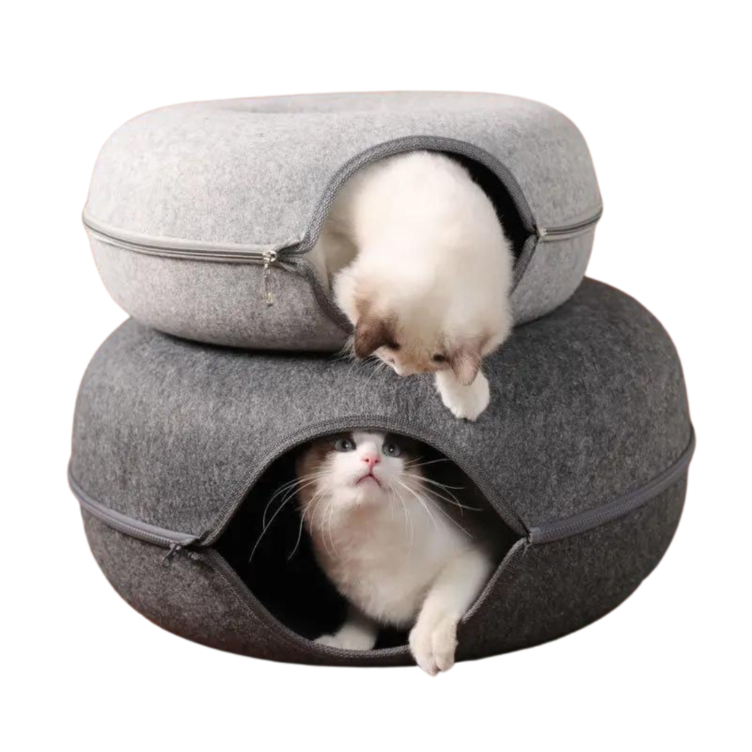 Fun Donut Bed For Cats