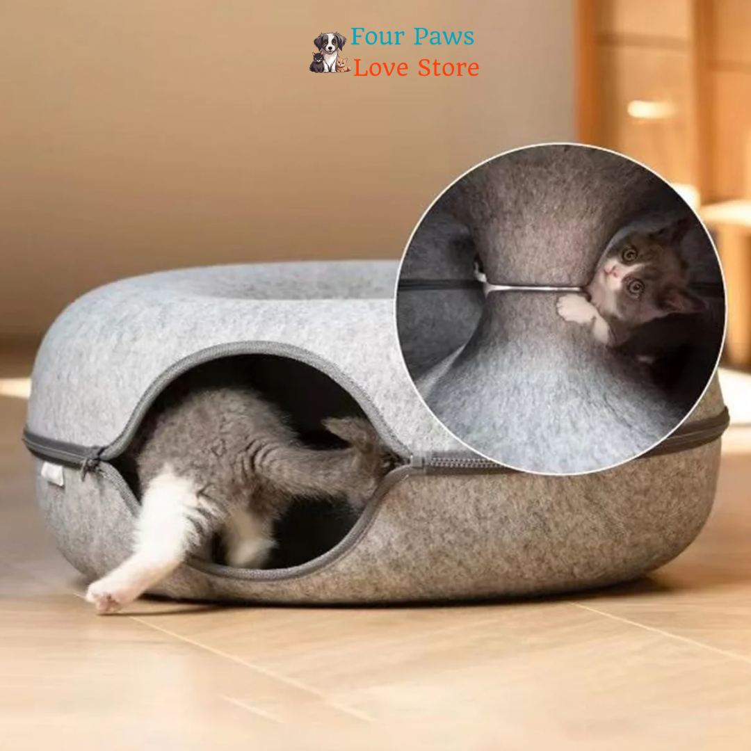 Fun Donut Bed For Cats