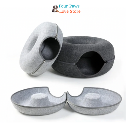 Fun Donut Bed For Cats