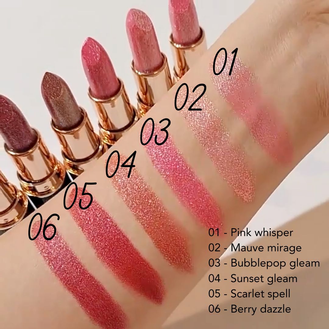 Velvet Glow Lipstick Shine