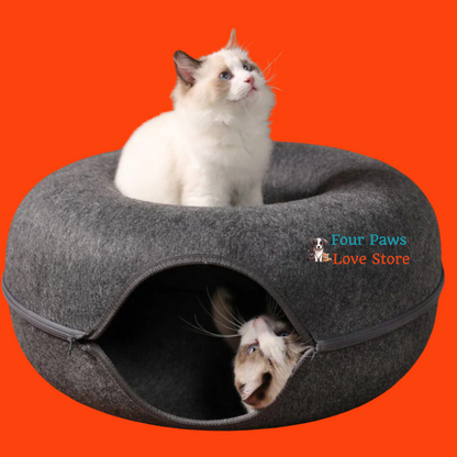 Fun Donut Bed For Cats