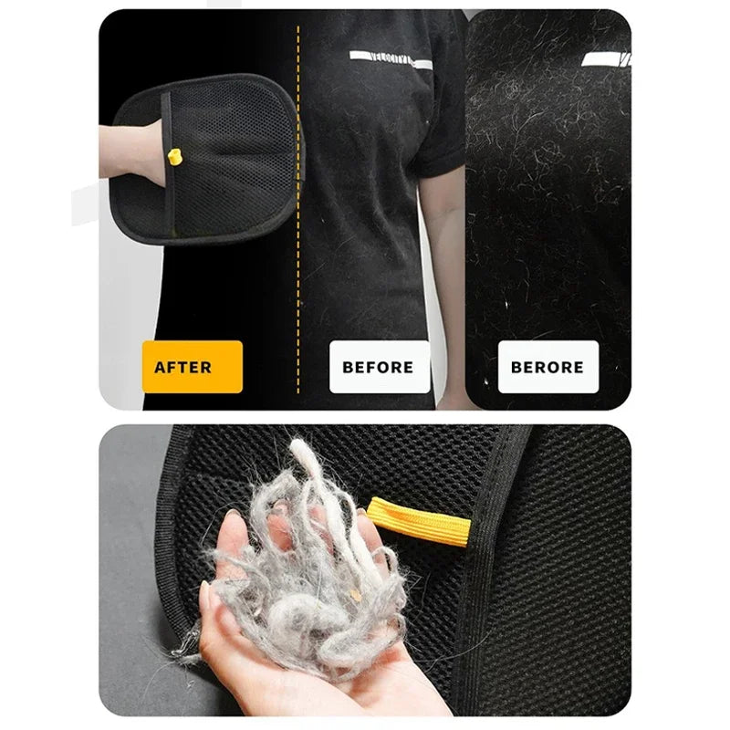 Electrostatic Gloves For Hair Removal