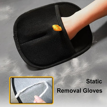 Electrostatic Gloves For Hair Removal