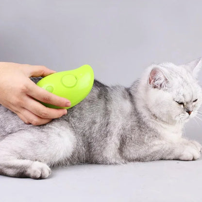 Steam brush for removing hair from Clean-pets
