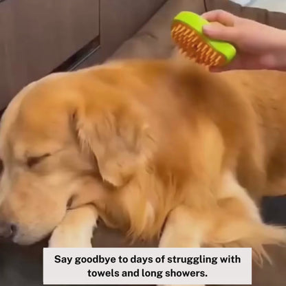 Steam brush for removing hair from Clean-pets